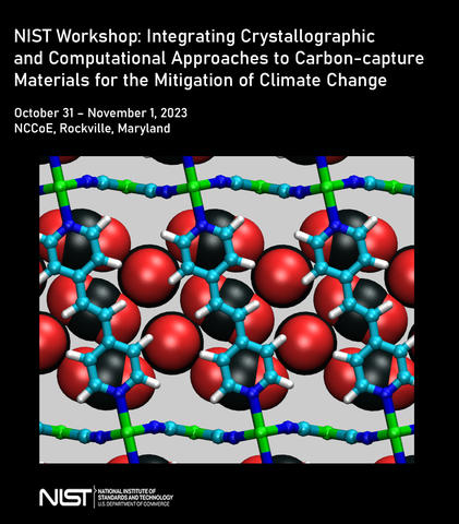 Integrating crystallographic and computational approaches to carbon-capture materials for the mitigation of climate change