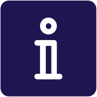 Purple Information Icon