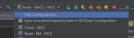 Generating device hierarchy editing config in intellij