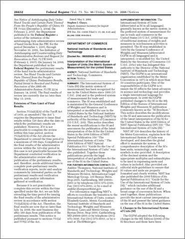 Federal Register Notice