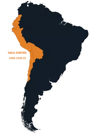 Map of Tawantinsuyu