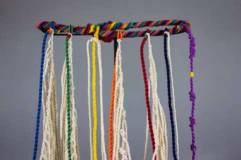 Primary cord detail of SI&nbsp;Khipu