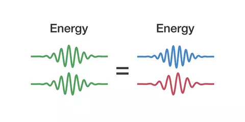 near-infrared photons illustration