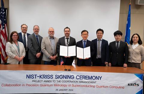 NIST:CTL and KRISS Sign Amendment to MOU