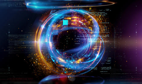 shutterstock image showing abstract quantum idea