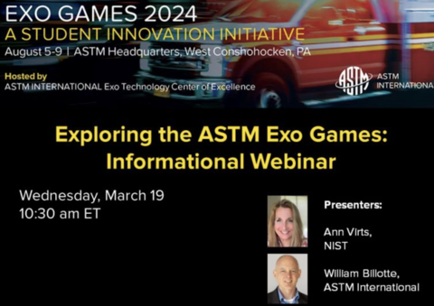 Exploring the ASTM Exo Games: Informational Webinar