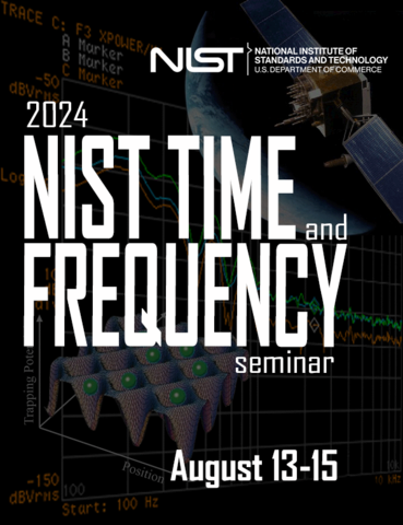 event banner for 2024 Time and Frequency Seminar 