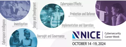 2024 Cybersecurity Career Week Banner October 14-19, 2024