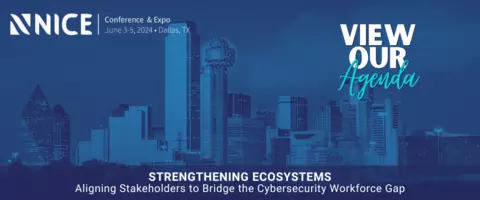 NICE Conference & Expo Agenda Banner
