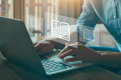 Digital library as a computer with electronic files