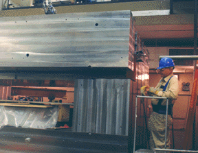 final block of the upper yoke assembly of the SURF III