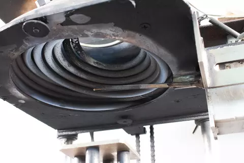 Cone Calorimeter underside