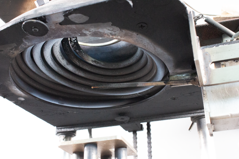 Cone Calorimeter underside