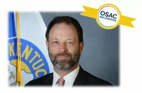 Photo of OSAC Implementer Jeremy Triplett from the Kentucky State Police