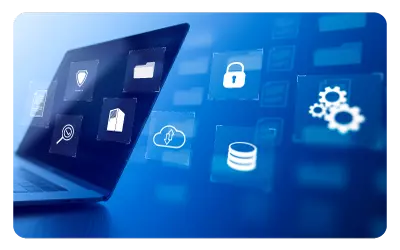image of app library of digital tools