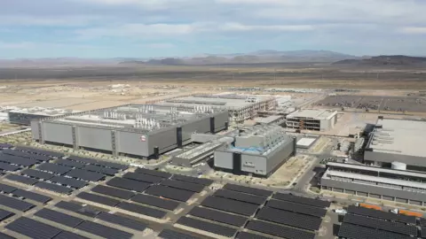 Progress photo of the TSMC Facility in Arizona