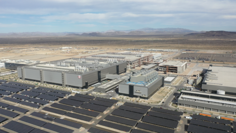 Progress photo of the TSMC Facility in Arizona