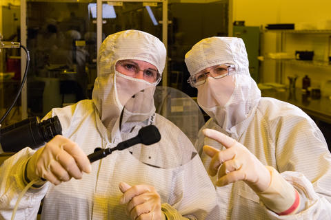 Photo of MEC wafer factory in New Hampshire