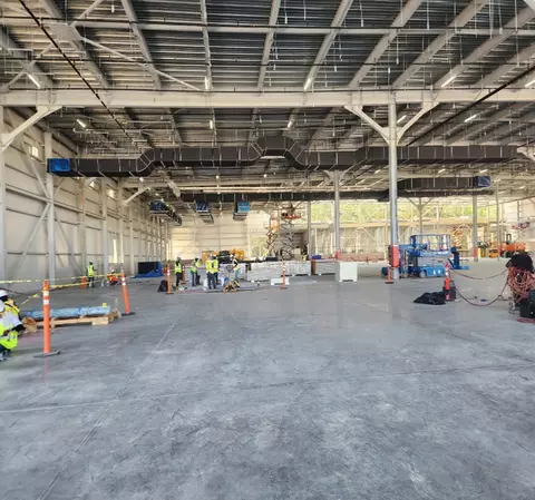 Photo of Absolics SVM Line Construction