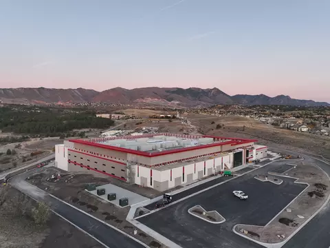 A photo of the Entegris Manufacturing Center of Excellence in Colorado