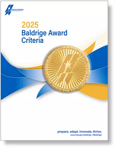 2025 Baldrige Award Criteria Cover artwork