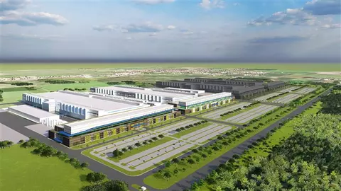 Rendering of Micron New York Facility