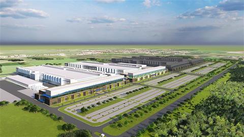 Rendering of Micron New York Facility