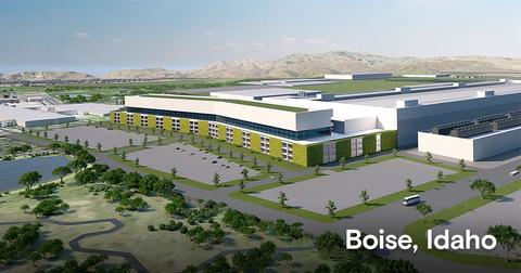Rendering of Micron Facility in Idaho