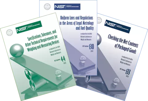 2025 NIST Handbook Covers for 44, 130 and 133