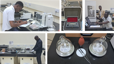 NIST mass set at KEBS
