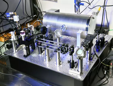 Experimental assembly for refractive index sound measurement