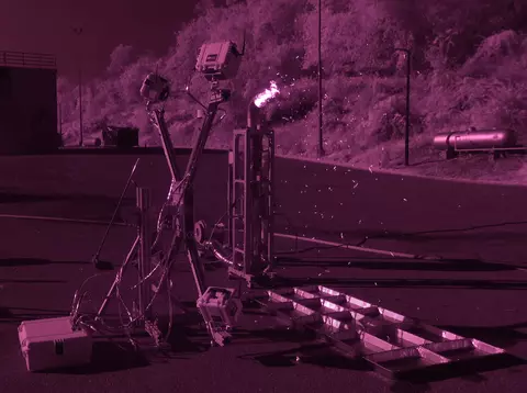 Emberometer and firebrand generator