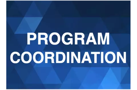 dark blue background with text overlay