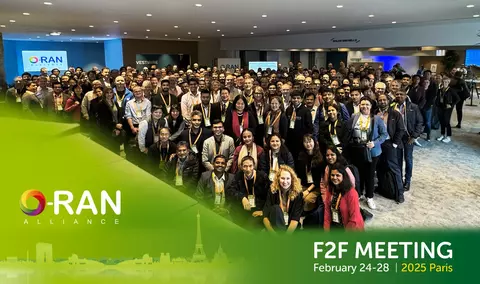 O-RAN Alliance  Group Picture - Face to Face Meeting Paris 2025