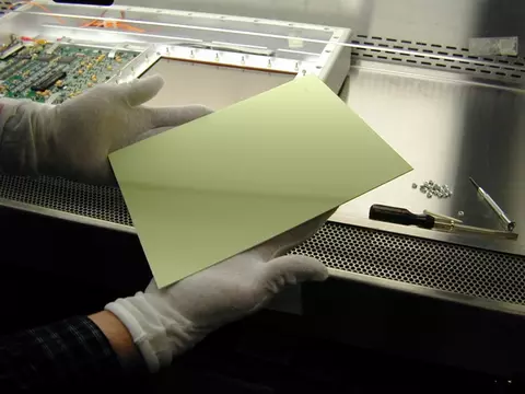 LiF:ZnS screen