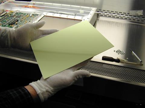 LiF:ZnS screen