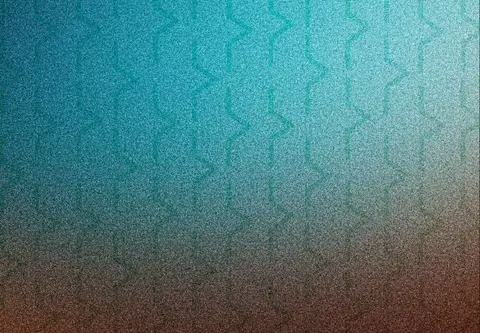 Teal-brown colorful gradated field with repeating NIST notch