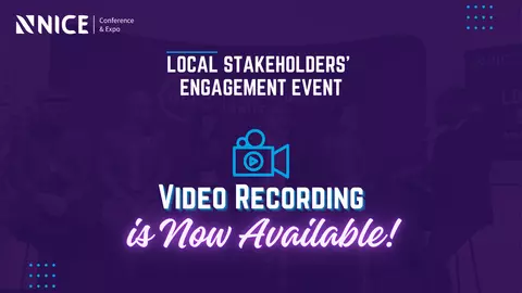 2025 NICE Local Stakeholders' Engagement Event Banner