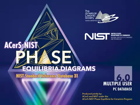 AcerS-NIST Phase Equilibria Diagrams Image