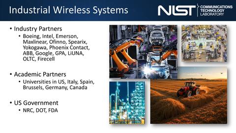 NIST industrial wireless