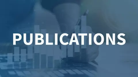 The image says Publications over a blue background