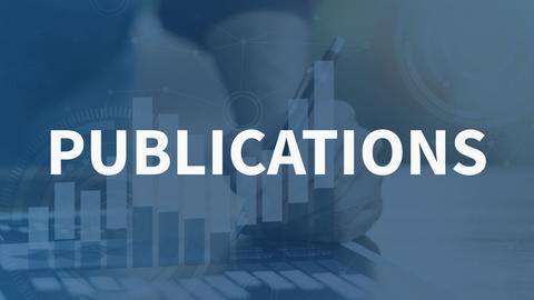 The image says Publications over a blue background