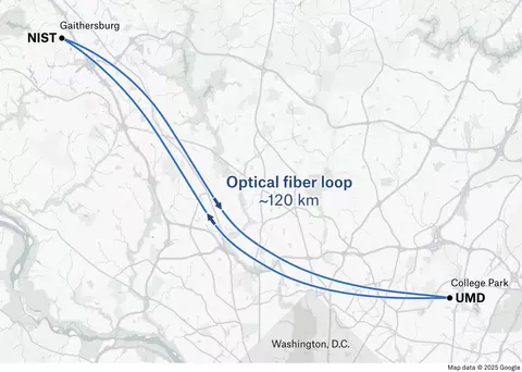 optical fiber map