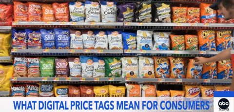 Digital Price Tags Roll Out to Grocery Chains