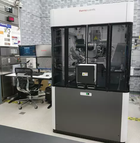 ThermoFisher Helios 5 FX dual-beam microscope