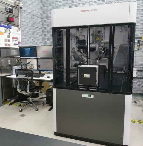 ThermoFisher Helios 5 FX dual-beam microscope
