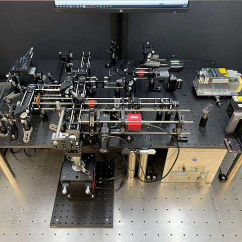 Photograph of the NIST custom FDTR Instrument