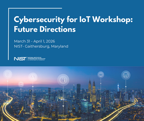 NIST Future Directions IoT Workshop