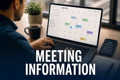Meeting Information Image