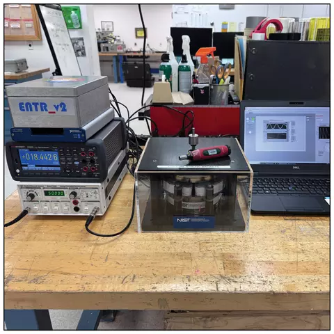 The entire ENTR_v2 measurement setup that was recently deployed for field testing to Nellis Air Force Base.